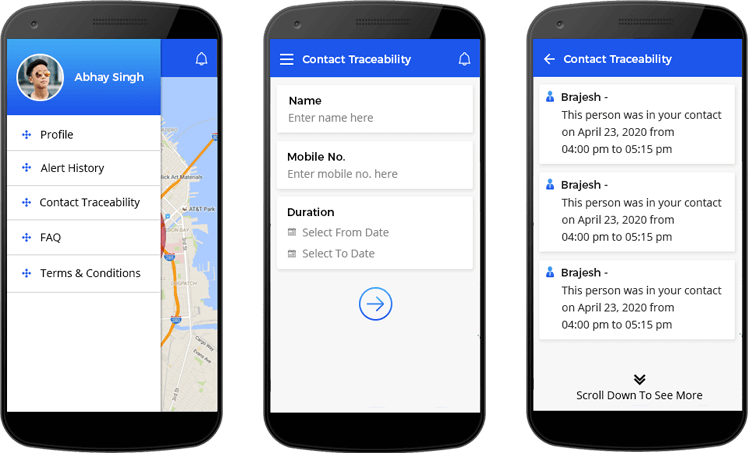 H-Guard Mobile User Interface